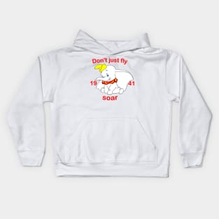 Dumbo - Don't Just Fly Kids Hoodie